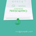 Geanta de ambalare haine pentru bebelusi din plastic personalizat cu carlig